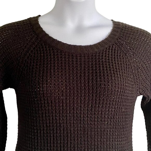 Pink Rose Black Long Sleeve Sweater Medium - Picture 5 of 10